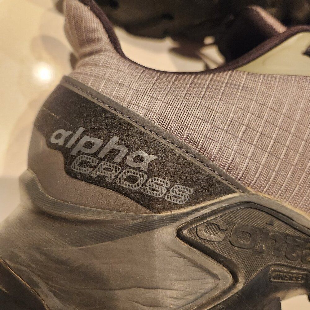Salomon Alpha Cross GTX trail shoe. Size 10 - Picture 4 of 9